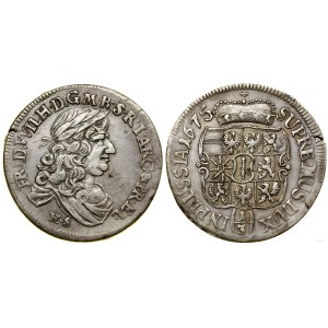 Germany, 1/3 thaler, 1675 HS, Königsberg
