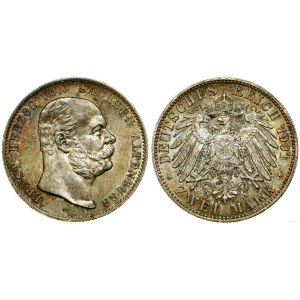 Germany, 2 marks, 1901 A, Berlin