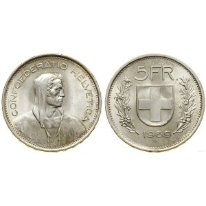 Switzerland, 5 francs, 1969 B, Bern