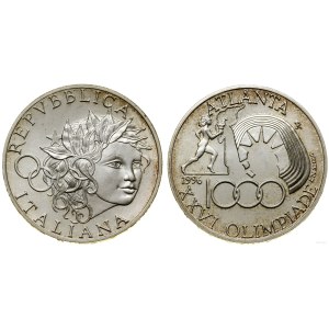 Włochy, 1.000 lirów, 1996, Rzym