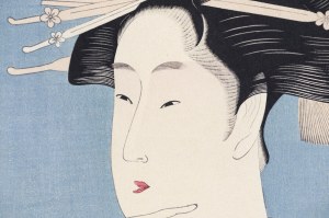 Kitagawa Utamaro (1753-1806), Gejsza To… z Krainy Gejsz, wyd. Adachi, Japonia, okres Showa, po 1960 r.