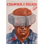 by Rafał OLBIŃSKI (b. 1943), *Man of Iron*, 1981