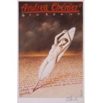 Designed by Rafał OLBIŃSKI (b. 1943), Andrea Chemier, Giordano, 2002. Signed poster.