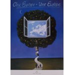 by Rafał OLBIŃSKI (b. 1943), One Europe, Une Europe, 2005