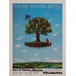designed by Rafał OLBIŃSKI (b. 1943), Polish Poster Art, Port of History Museum in Philadelphia, 1984