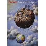 by Rafał OLBIŃSKI (b. 1943), New York—Capital of the World, 1995