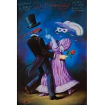 designed by Rafał OLBIŃSKI (b. 1943), *Die Fledermaus*, New York City Opera, 1994