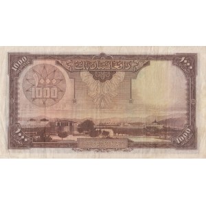 Afghanistan, 1.000 Afghanis, 1939, VF (+), P27a