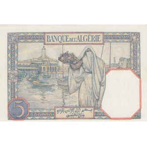 Algeria, 5 Francs, 1941, AUNC, p77