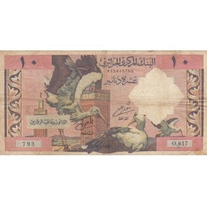 Algeria, 10 Dinars, 1964, FINE, p123