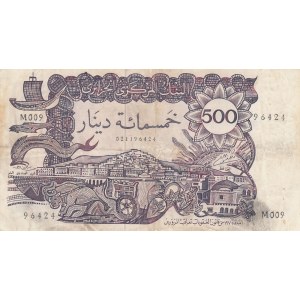 Algeria, 500 Dinars, 1970, VF (+), p129