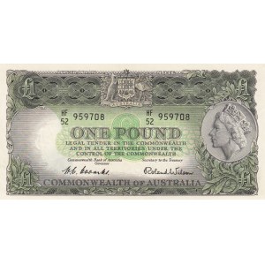Australia, 1 Pound, 1953, AUNC, p30