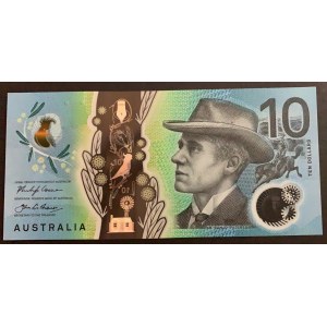 Australia, 10 Dollars, 2017, UNC, p63