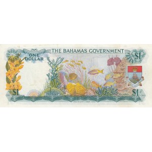 Bahamas, 1 Dollar, 1965, XF, p18b
