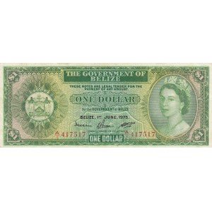Belize, 1 Dollar, 1975, XF, p33b
