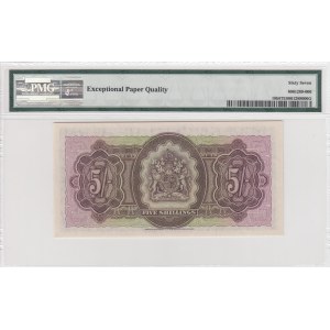 Bermuda, 5 shillings, 1957, UNC, p18b