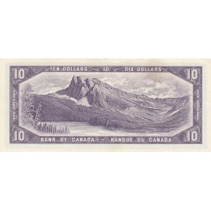 Canada, 10 Dollars, 1954, XF (+), p79b