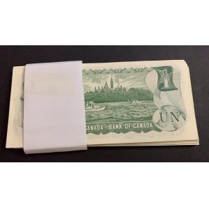 Canada, 1 Dollar, 1973, UNC, p85c, (Total 50 banknotes)