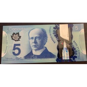 Canada, 5 Dollars, 2016, UNC, p106c