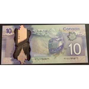 Canada, 10 Dollars, 2013, UNC, p107a