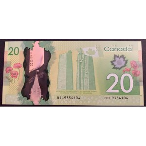 Canada, 20 Dollars, 2012, UNC, p108a