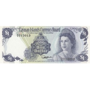 Cayman Islands, 1 Dollar, 1985, UNC, p5e
