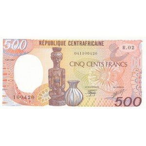 Central African Republic, 500 Francs, 1987, UNC, p14c