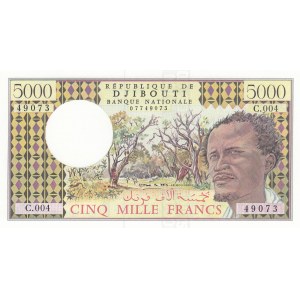Djibouti, 5.000 Francs, 1979, UNC, p38