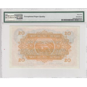East Africa, 20 Shillings, 1955, UNC, p35