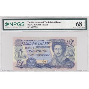 Falkland Islands, 1 Pound, 1984, UNC, p13, High Condition