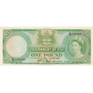 Fiji, 1 Pound, 1965, XF, p53g