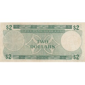 Fiji, 2 Dollars, 1971, XF (+), p66a