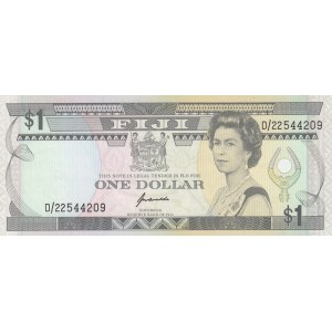 Fiji, 1 Dollar, 1993, UNC, p89
