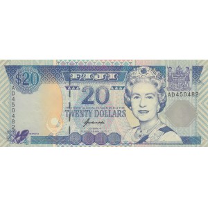 Fiji, 20 Dollars, 1996, UNC, p99b