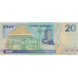 Fiji, 20 Dollaras, 2002, UNC, p107