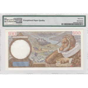 France, 100 Francs, 1939-42, UNC, p94