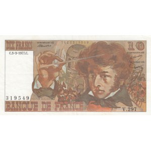 France, 10 Francs, 1977, XF (-), p150c
