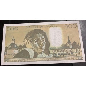 France, 500 Francs, 1990, UNC, p156g