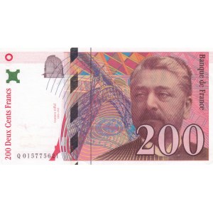 France, 200 Francs, 1996, XF (+), p159