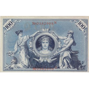 Germany, 100 Mark, 1908, AUNC, p33