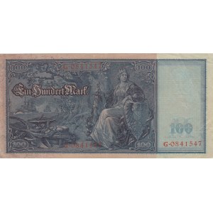 Germany, 100 Mark, 1910, VF, p42