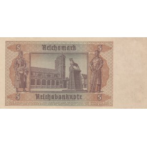 Germany, 5 Mark, 1942, AUNC, p186a
