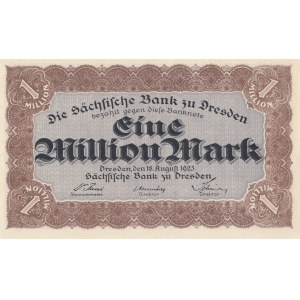 Germany, 1.000.000 Mark, 1923, UNC, pS962