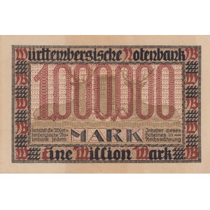 Germany, 1.000.000 Mark, 1923, UNC