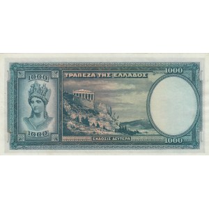 Greece, 1.000 Drachmai, 1939, UNC, p110