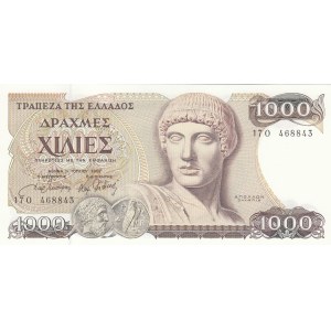 Greece, 1.000 Drachmai, 1987, UNC, p202