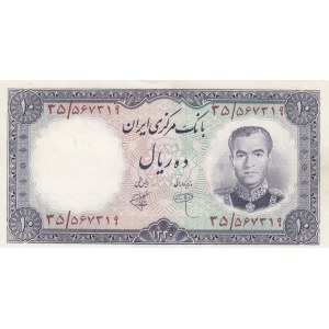 Iran, 10 Rials, 1958, UNC, p68