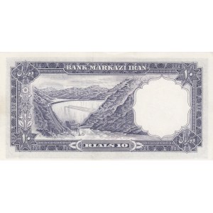 Iran, 10 Rials, 1958, UNC, p68