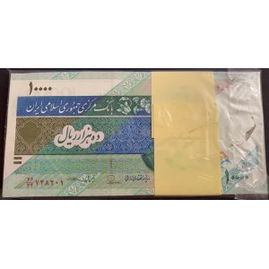 Iran, 10.000 Rials, 20009, UNC, p146, BUNDLE