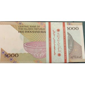 Iran, 5.000 Rials, 2009, UNC, p150, BUNDLE